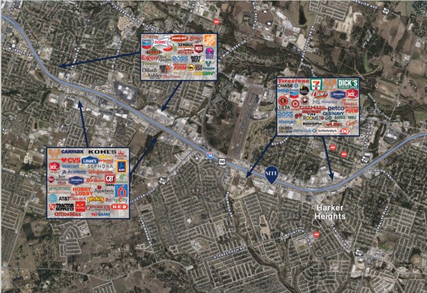 More Photos Of West Central Texas Expressway, Harker Heights Land For Sale