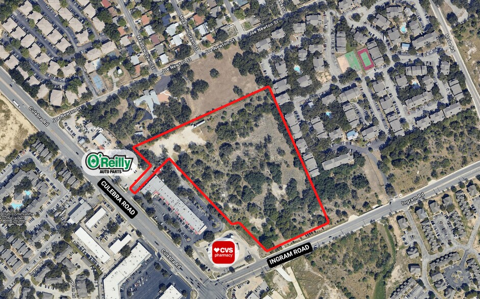 Primary Photo Of Culebra Rd at Ingram Rd, San Antonio Land For Sale