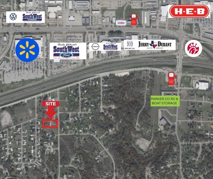 Primary Photo Of 304 Newell Dr, Hudson Oaks Land For Sale