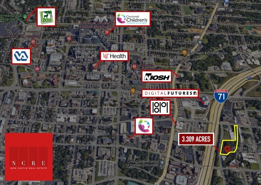 Primary Photo Of 2828 May St, Cincinnati Land For Sale