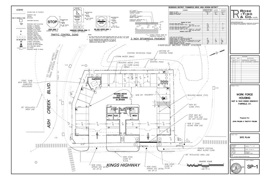 More Photos Of 1427 Kings Highway, Fairfield, Ct, Fairfield Land For Sale
