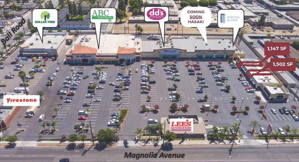 More Photos Of 1212-1256 S Magnolia Ave, Anaheim Unknown For Lease
