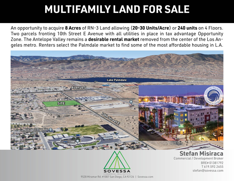 Primary Photo Of 37400 10th St E, Palmdale Land For Sale