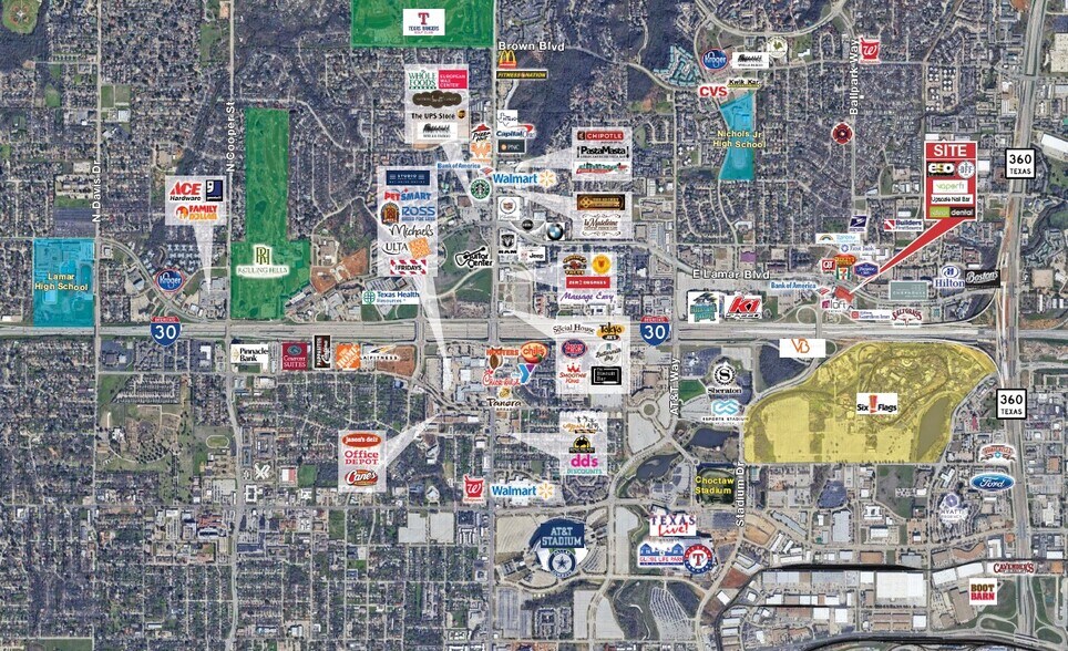 More Photos Of 2150 E Lamar Blvd, Arlington Unknown For Lease