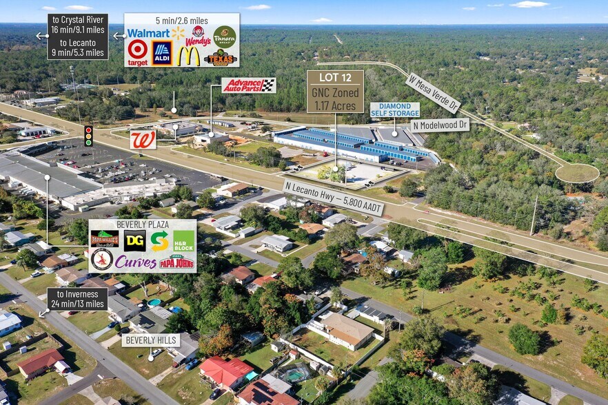 More Photos Of 4154 Lecanto Highway, Beverly Hills Land For Sale