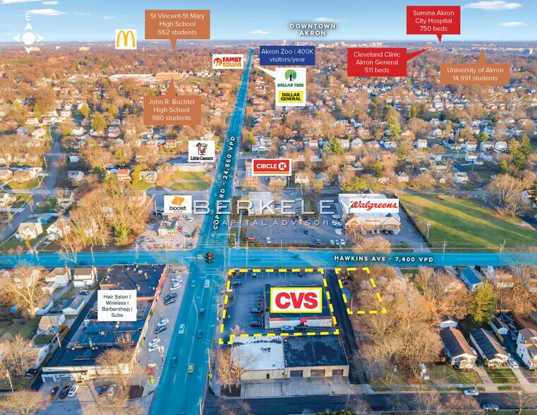 More Photos Of 1323 Copley Rd, Akron Freestanding For Sale