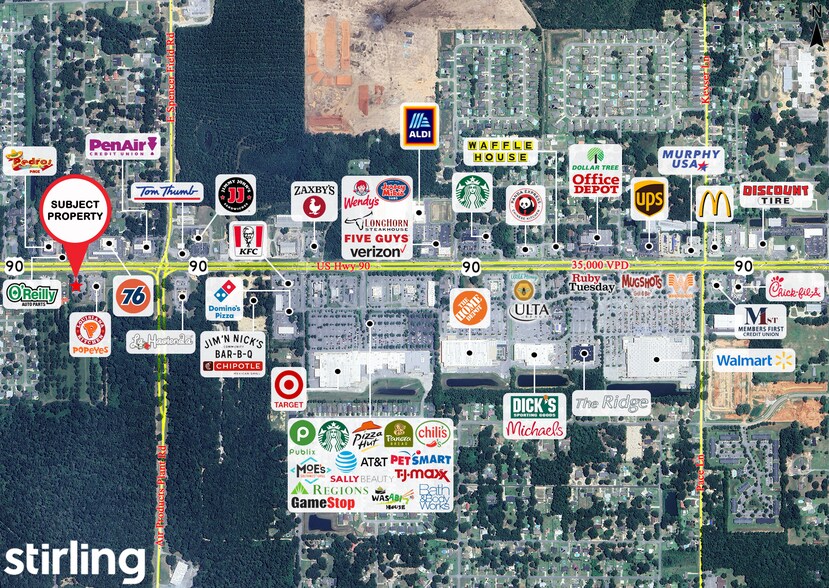 More Photos Of 4537 HIGHWAY 90, Pace Freestanding For Sale