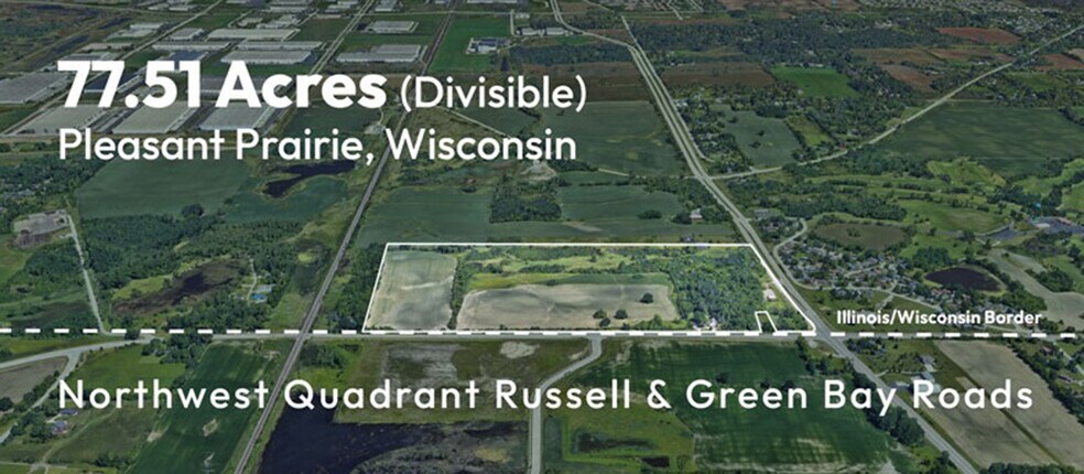 Primary Photo Of NWQ Russell Rd & Green Bay Rd, Pleasant Prairie Land For Sale