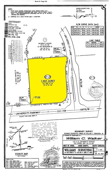 More Photos Of 225 University Pky, Aiken Land For Sale