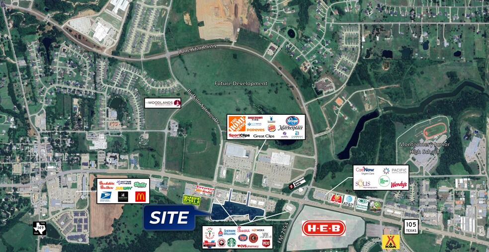 More Photos Of Buffalo Springs Drive, Montgomery Land For Sale