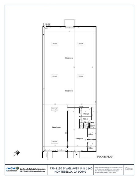 More Photos Of 1136-1150 S Vail Ave, Montebello Industrial For Sale