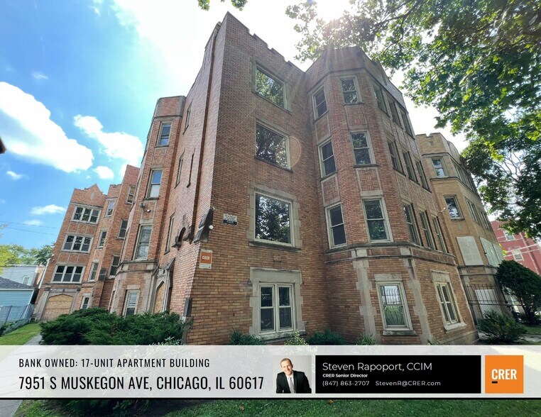 Primary Photo Of 7951-7955 S Muskegon Ave, Chicago Apartments For Sale