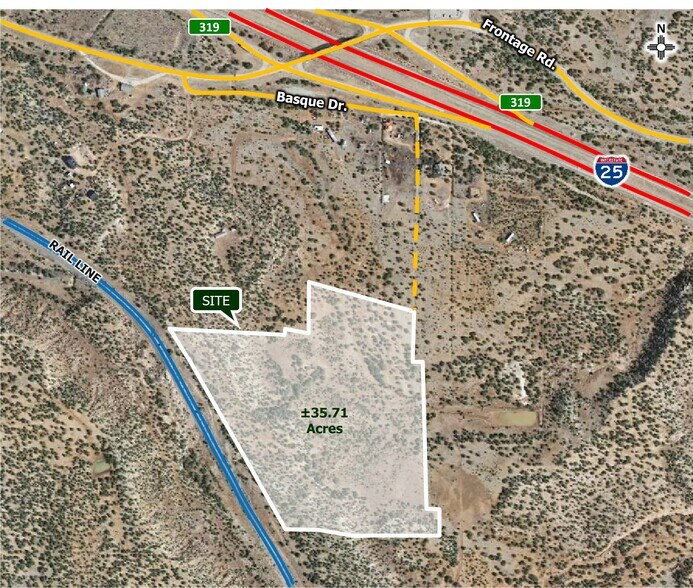 More Photos Of I-25 & Exit 319, San Jose Land For Sale