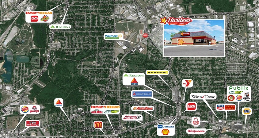 More Photos Of 1115 Coliseum Blvd, Montgomery Fast Food For Sale
