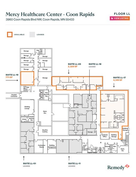 More Photos Of 3860-3960 Coon Rapids Blvd NW, Coon Rapids Medical For Lease