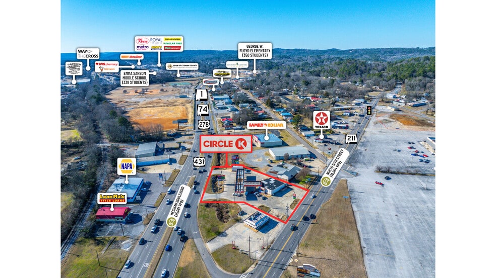 More Photos Of 1205 W Meighan Blvd, Gadsden Convenience Store For Sale