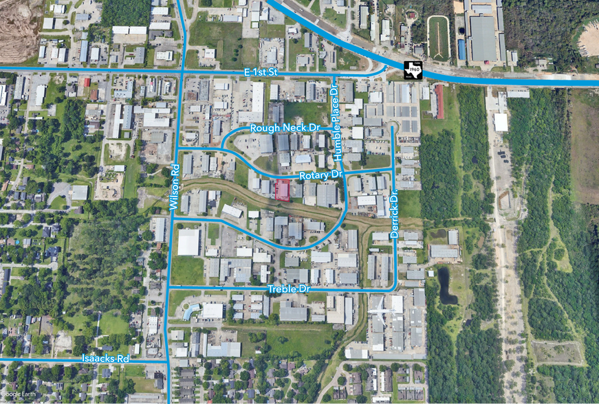 More Photos Of 1810 Rotary Dr, Humble Industrial For Lease