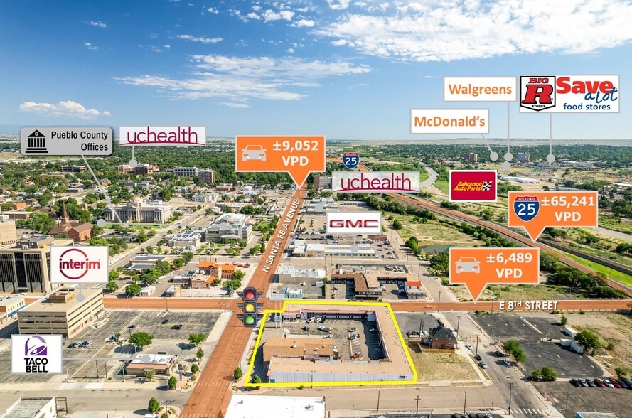 Primary Photo Of 730 N Santa Fe Ave, Pueblo Hotel For Sale