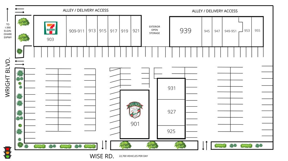 More Photos Of 901-955 W Wise Rd, Schaumburg Unknown For Lease