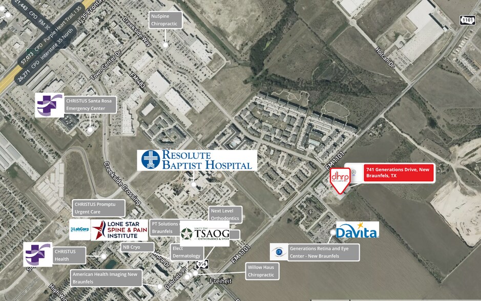 More Photos Of 741 Generations Dr, New Braunfels Medical For Lease