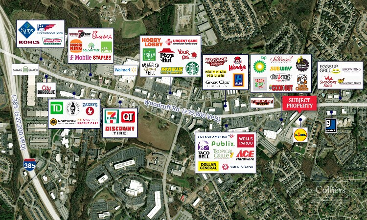 More Photos Of 1860 Woodruff Rd, Greenville Freestanding For Lease