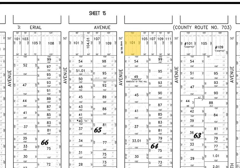 More Photos Of 621 Erial Rd, Pine Hill Land For Lease