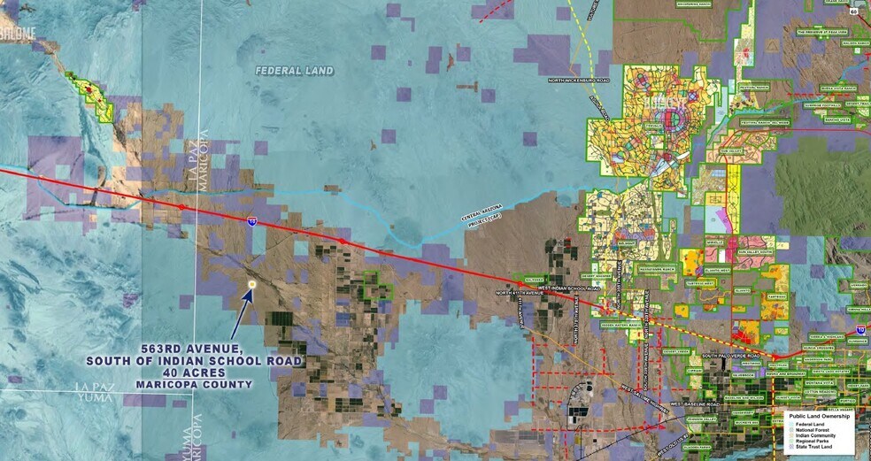 More Photos Of 563rd Ave, South of Indian School Rd, Tonopah Land For Sale