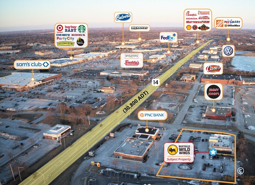 More Photos Of 5755 E Northwest Hwy, Crystal Lake Restaurant For Sale