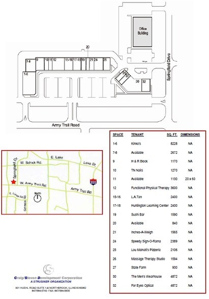 More Photos Of 357-369 W Army Trail Rd, Bloomingdale Unknown For Lease