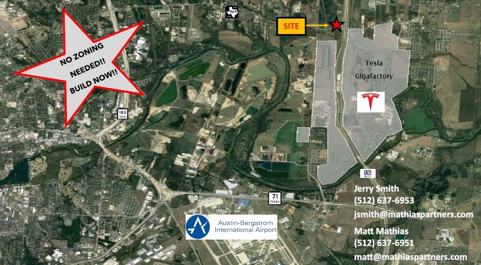 Primary Photo Of FM 969 & SH 130, Austin Land For Lease