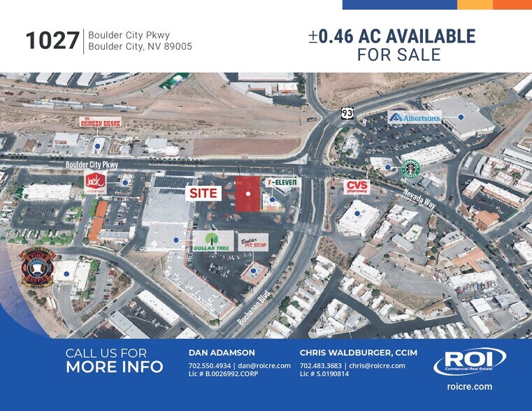 Primary Photo Of 1027 Boulder City Pkwy, Boulder City Land For Sale
