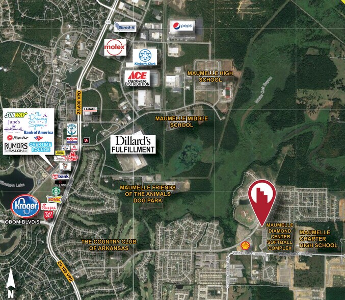 More Photos Of 1020 Country Club, Maumelle Storefront Retail Office For Sale