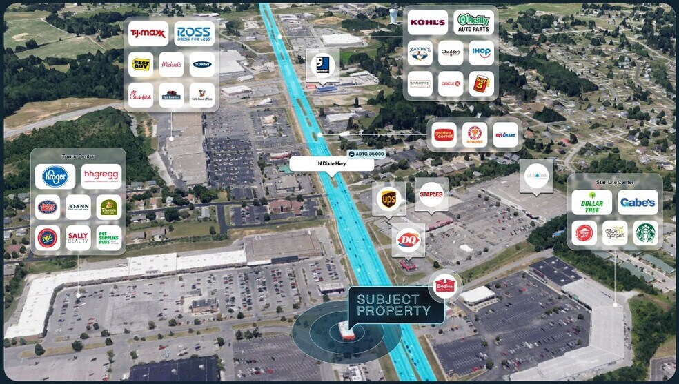 More Photos Of 1708 N Dixie Hwy, Elizabethtown Restaurant For Sale