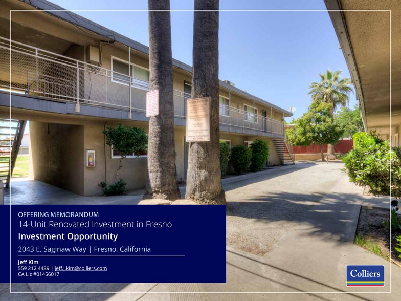 Primary Photo Of 2043 E Saginaw Way, Fresno Apartments For Sale