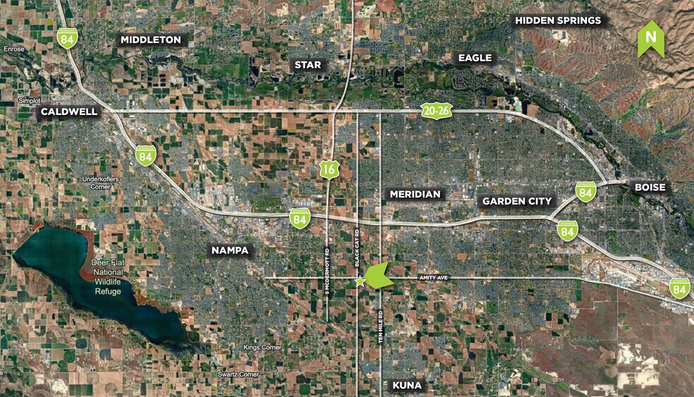 More Photos Of 5114 S Black Cat Rd, Meridian Land For Sale