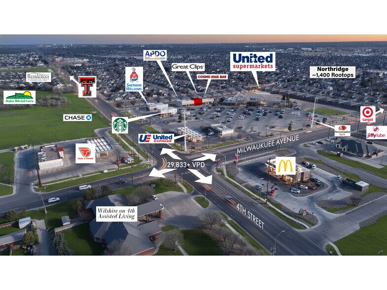 More Photos Of 4th and Milwaukee Ave, Lubbock Unknown For Lease