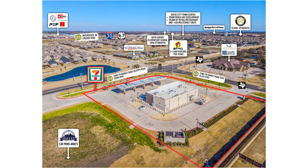 More Photos Of 2597 Epps Rd, Royse City General Retail For Sale