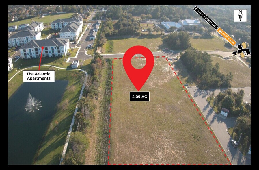 More Photos Of 3671 Clyde Morris Blvd, Port Orange Land For Sale