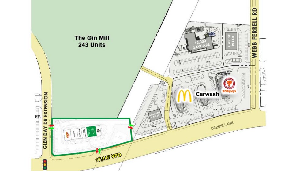 More Photos Of 1305 Debbie Ln, Arlington Storefront For Lease