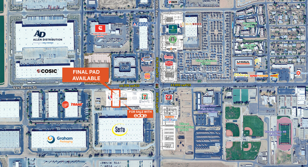 Primary Photo Of WSWC Van Buren St. & 99th ave, Tolleson Land For Lease