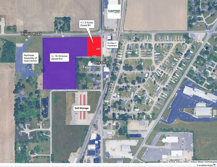 Primary Photo Of 4703 N State Road 3, Muncie Land For Sale