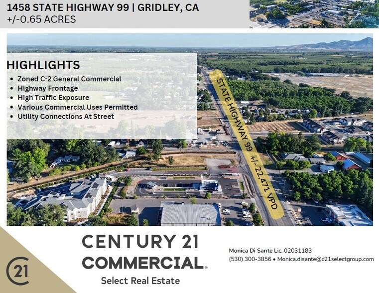 More Photos Of 1458 Highway 99, Gridley Land For Sale