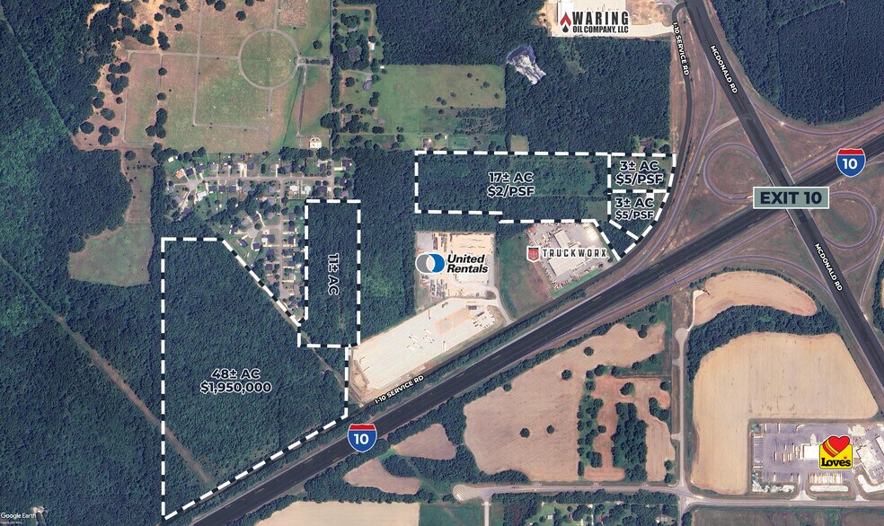 More Photos Of 7400 McDonald Rd, Irvington Land For Sale