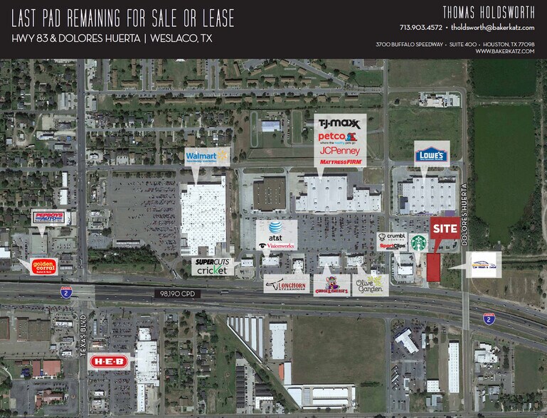 More Photos Of 1015 E Expressway 83, Weslaco Land For Sale