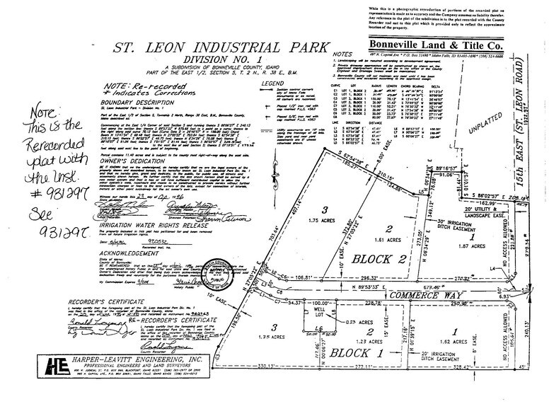 More Photos Of 1358 Commerce Circle way, Idaho Falls Land For Sale