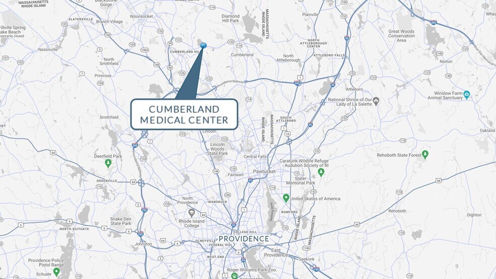 More Photos Of 106 Nate Whipple Hwy, Cumberland Office For Lease