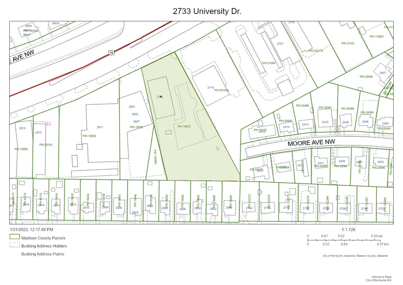 More Photos Of 2733 University Dr NW, Huntsville Freestanding For Sale