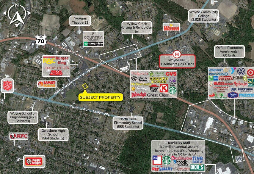 More Photos Of 1704 Wayne Memorial Dr, Goldsboro Medical For Sale