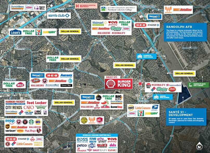 More Photos Of 9175 Farm-To-Market Rd 78, Converse Fast Food For Sale