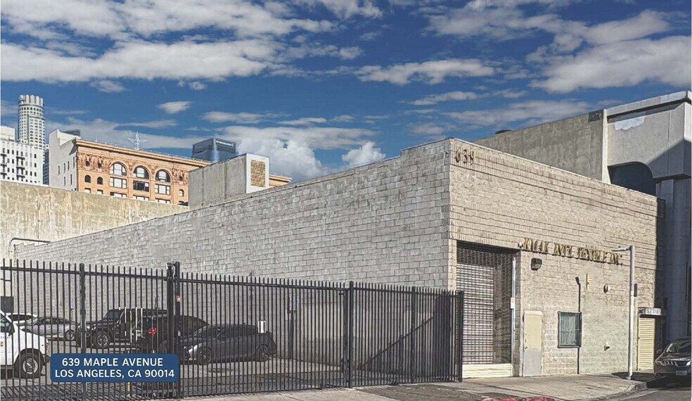 Primary Photo Of 639 Maple Ave, Los Angeles Manufacturing For Sale